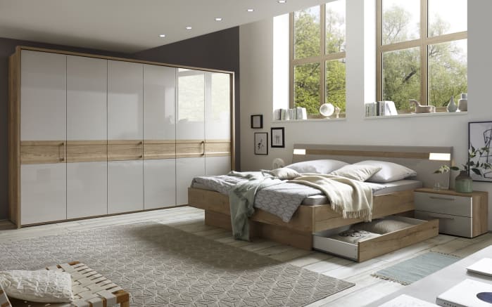 Schlafzimmer 4033 In Eiche Selia Nachbildung Kristallgrau Online Bei Hardeck Kaufen