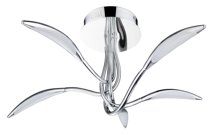 LED-Deckenleuchte Hampton in chromfarbig, 60,5 cm online bei HARDECK kaufen